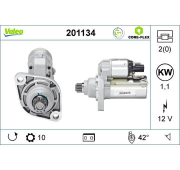 Startér VALEO 201134