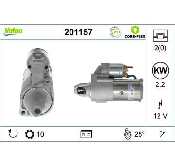 Startér VALEO 201157