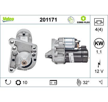 Startér VALEO 201171