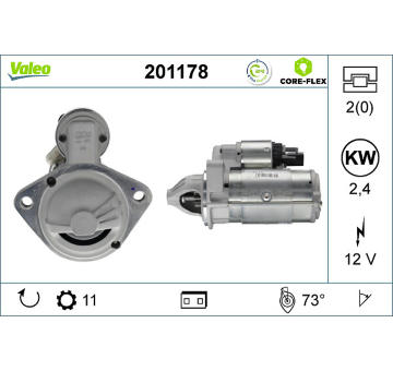 Startér VALEO 201178