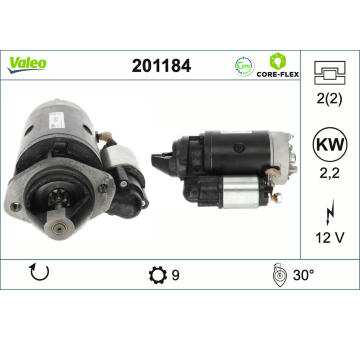 Startér VALEO 201184
