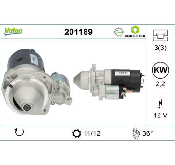 Startér VALEO 201189