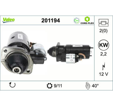 Startér VALEO 201194