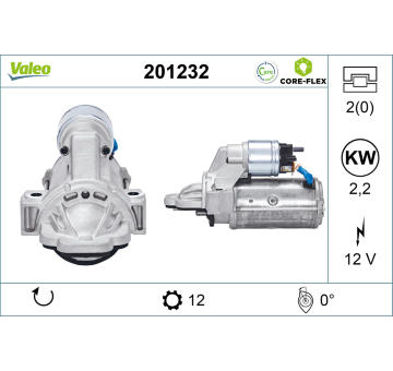 Startér VALEO 201232