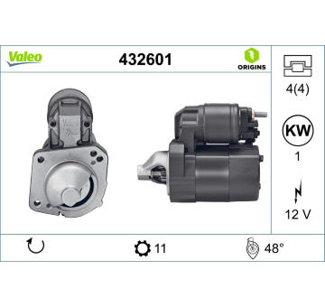 Startér VALEO 432601