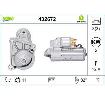 Startér VALEO 432672