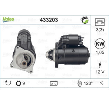 Startér VALEO 433203