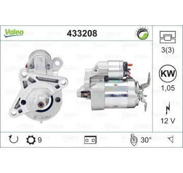Startér VALEO 433208