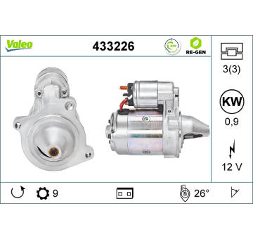 Startér VALEO 433226