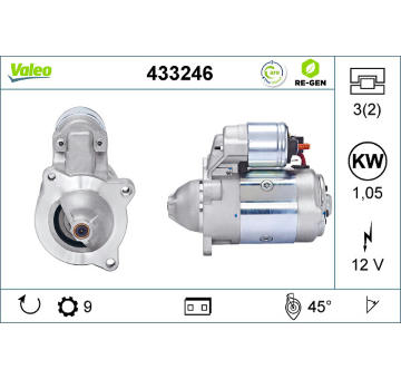 Startér VALEO 433246