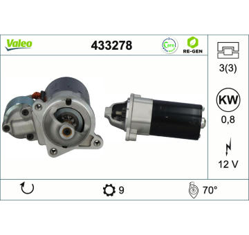 Startér VALEO 433278