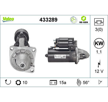 Startér VALEO 433289