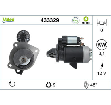 Startér VALEO 433329