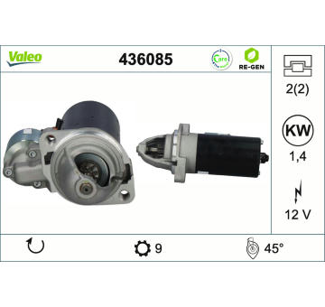 Startér VALEO 436085