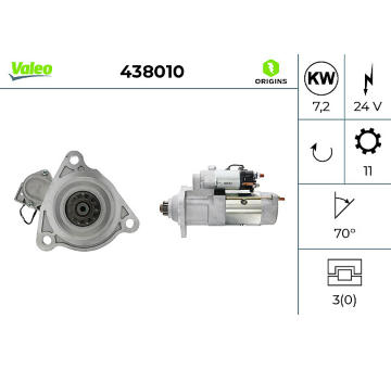 Startér VALEO 438010
