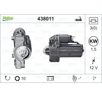 Startér VALEO 438011