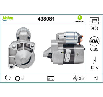 Startér VALEO 438081