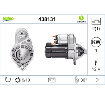 Startér VALEO 438131