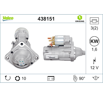 Startér VALEO 438151