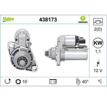 Startér VALEO 438173