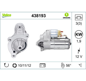 Startér VALEO 438193