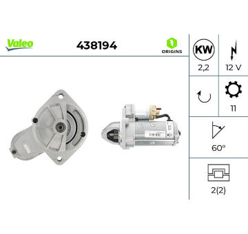Startér VALEO 438194