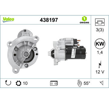 Startér VALEO 438197