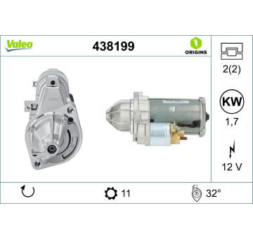 Startér VALEO 438199