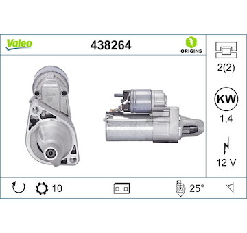 Startér VALEO 438264