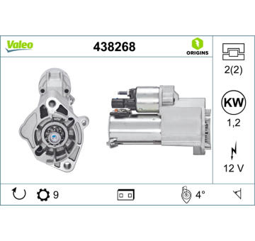 Startér VALEO 438268