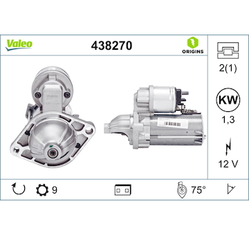 Startér VALEO 438270