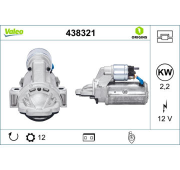 Startér VALEO 438321