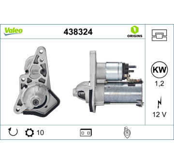 Startér VALEO 438324