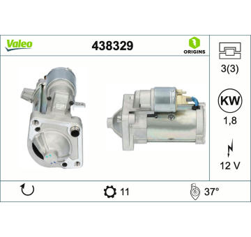 żtartér VALEO 438329