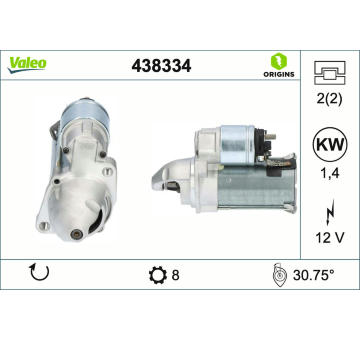 Startér VALEO 438334