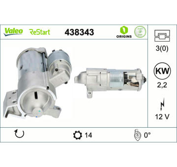 żtartér VALEO 438343