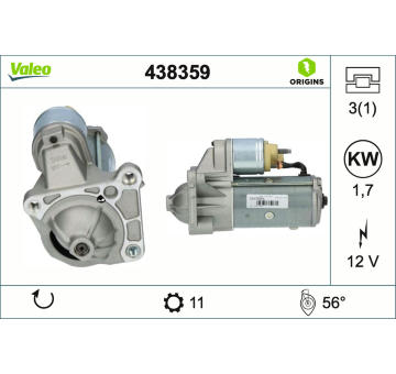 żtartér VALEO 438359