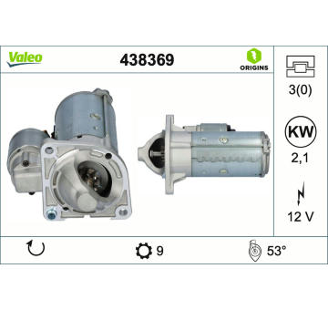 żtartér VALEO 438369
