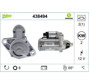 Startér VALEO 438494