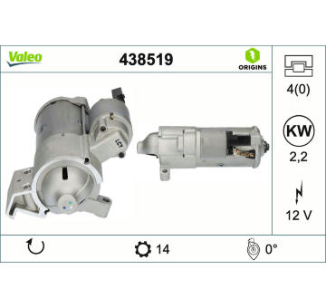 żtartér VALEO 438519