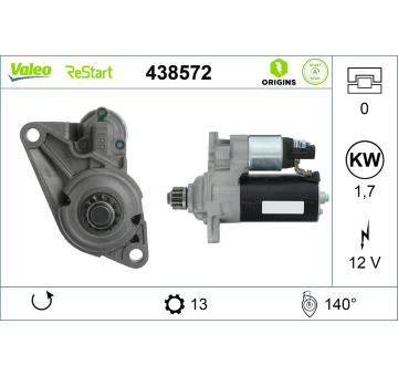 żtartér VALEO 438572
