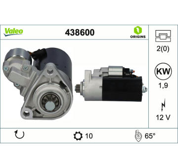 żtartér VALEO 438600