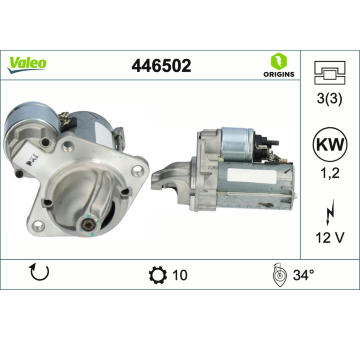 żtartér VALEO 446502