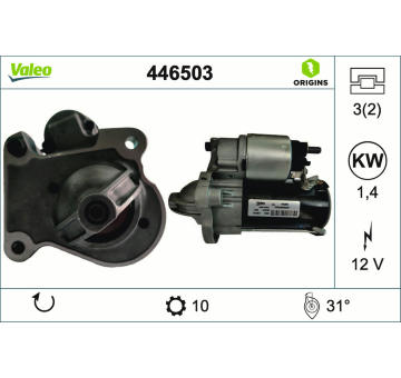 żtartér VALEO 446503