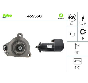 Startér VALEO 455530