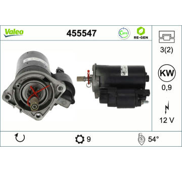 Startér VALEO 455547