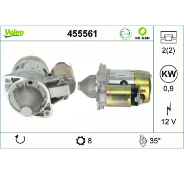 Startér VALEO 455561