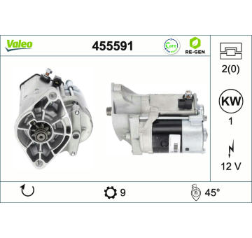Startér VALEO 455591