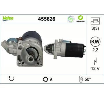 Startér VALEO 455626