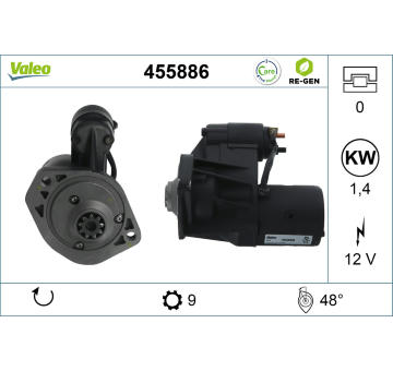 Startér VALEO 455886
